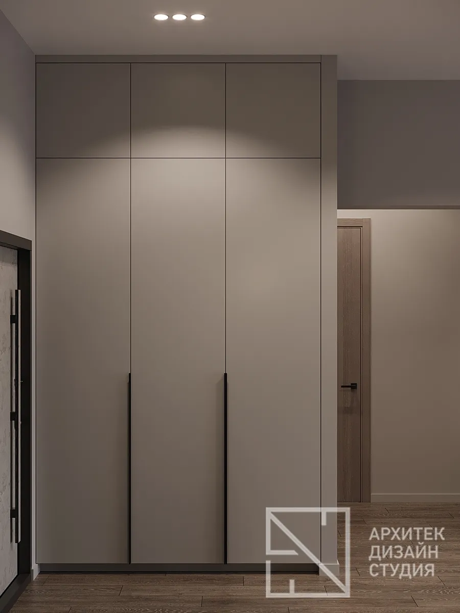 Дизайн интерьера квартиры в г. Красноярск по ул. Ладо Кецховели, 34 - Прихожая - Фото 1